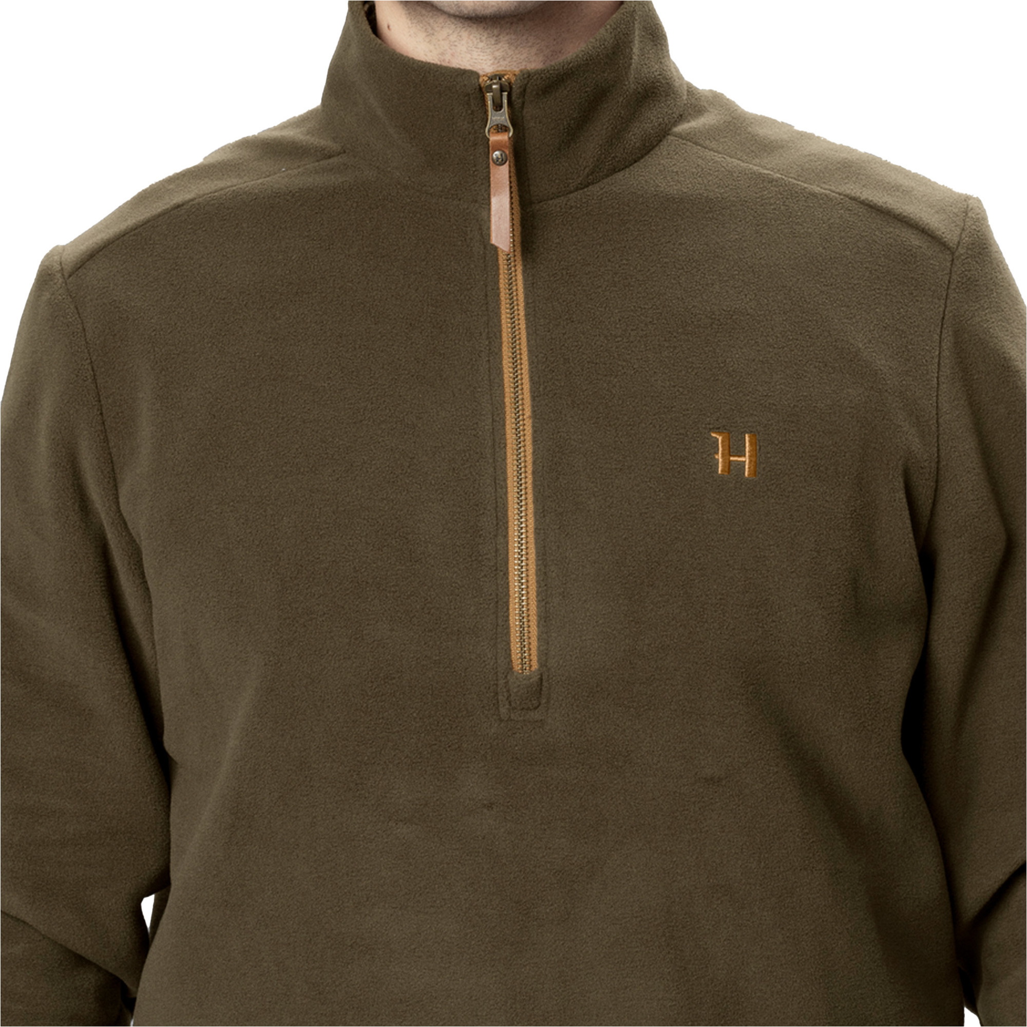 2025 Harkila Herren Sandhem 200 Pullover 1301174 - Willow Green